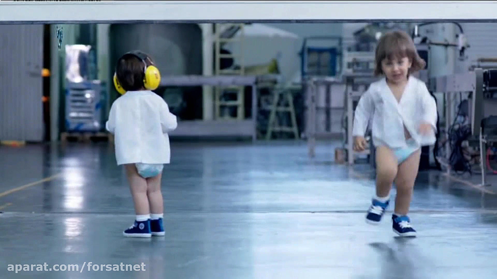 آگهی تلویزیونی پوشک های مرسی