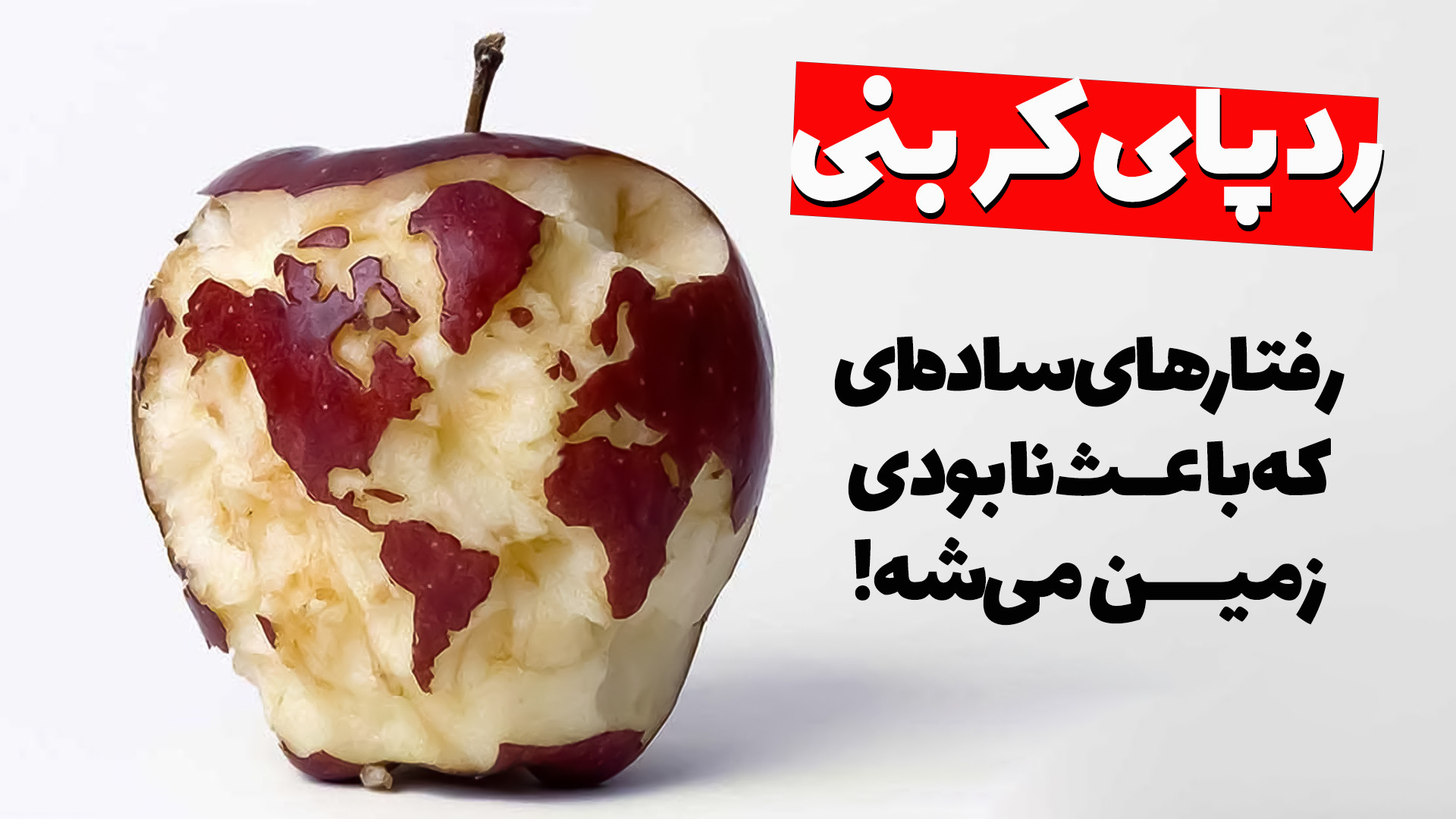 ردپای کربنی : چگونه انسانها در...