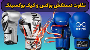 دستکش بوکس یا کیک بوکسینگ ؟