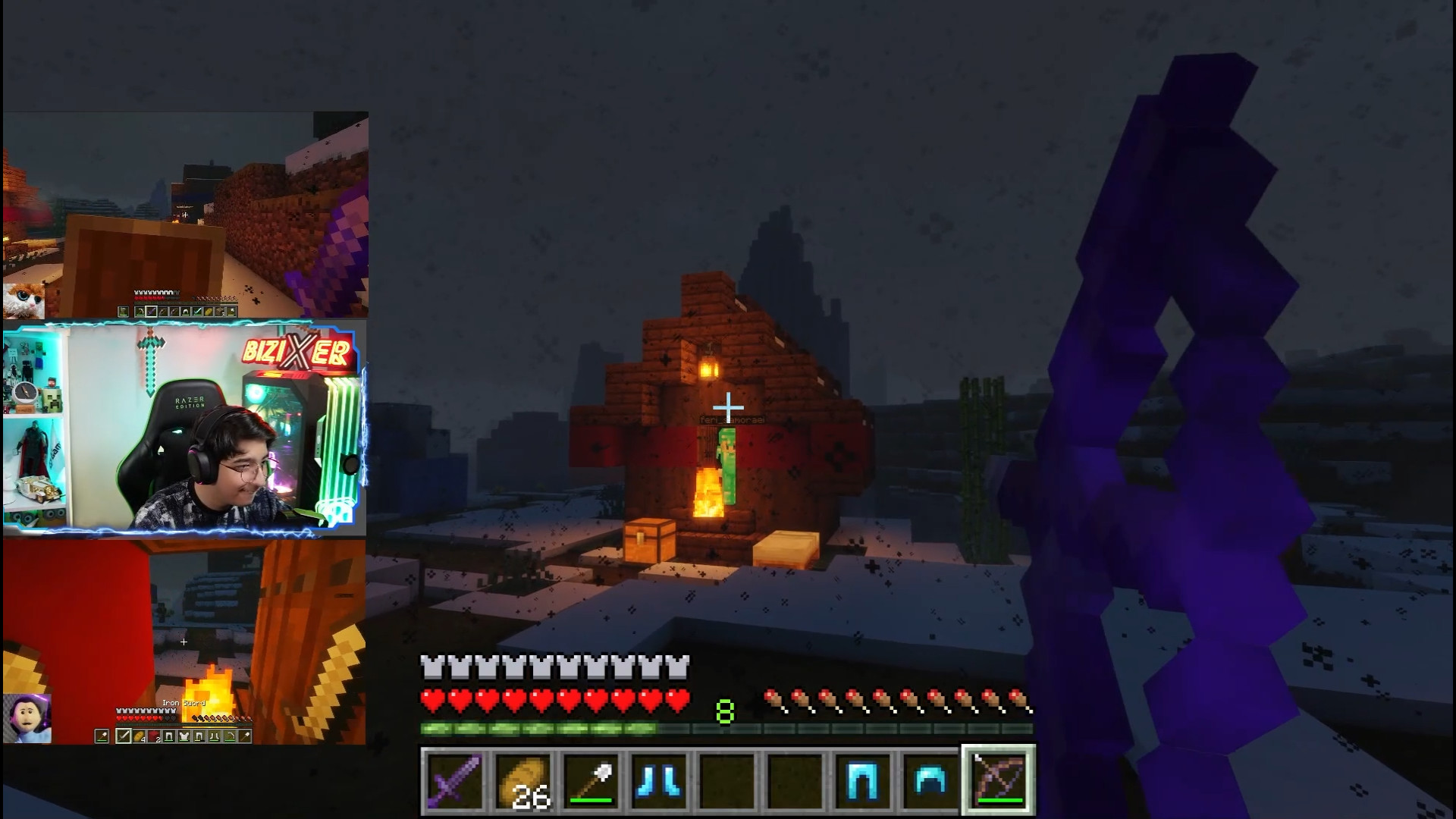 ماینکرفت چالشی | ده دقیقه دوام...