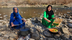 آشپزی در طبیعت | پخت یک پلوی خ...