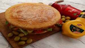 طرز تهیه غول برگر یا همبرگر خا...
