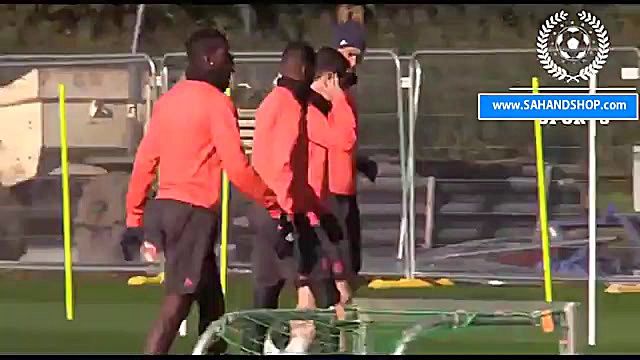 تمرین دیروز منچستر یونایتد