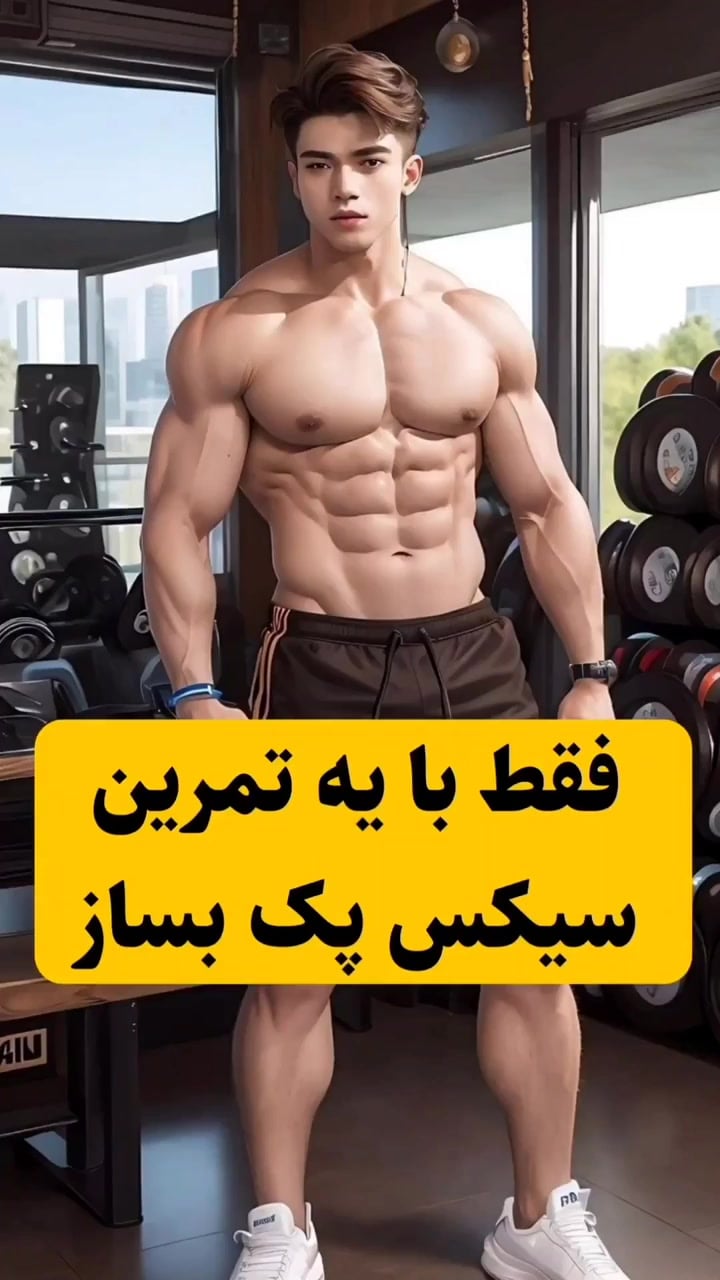 فقط با یه تمرین سیکس پک بساز