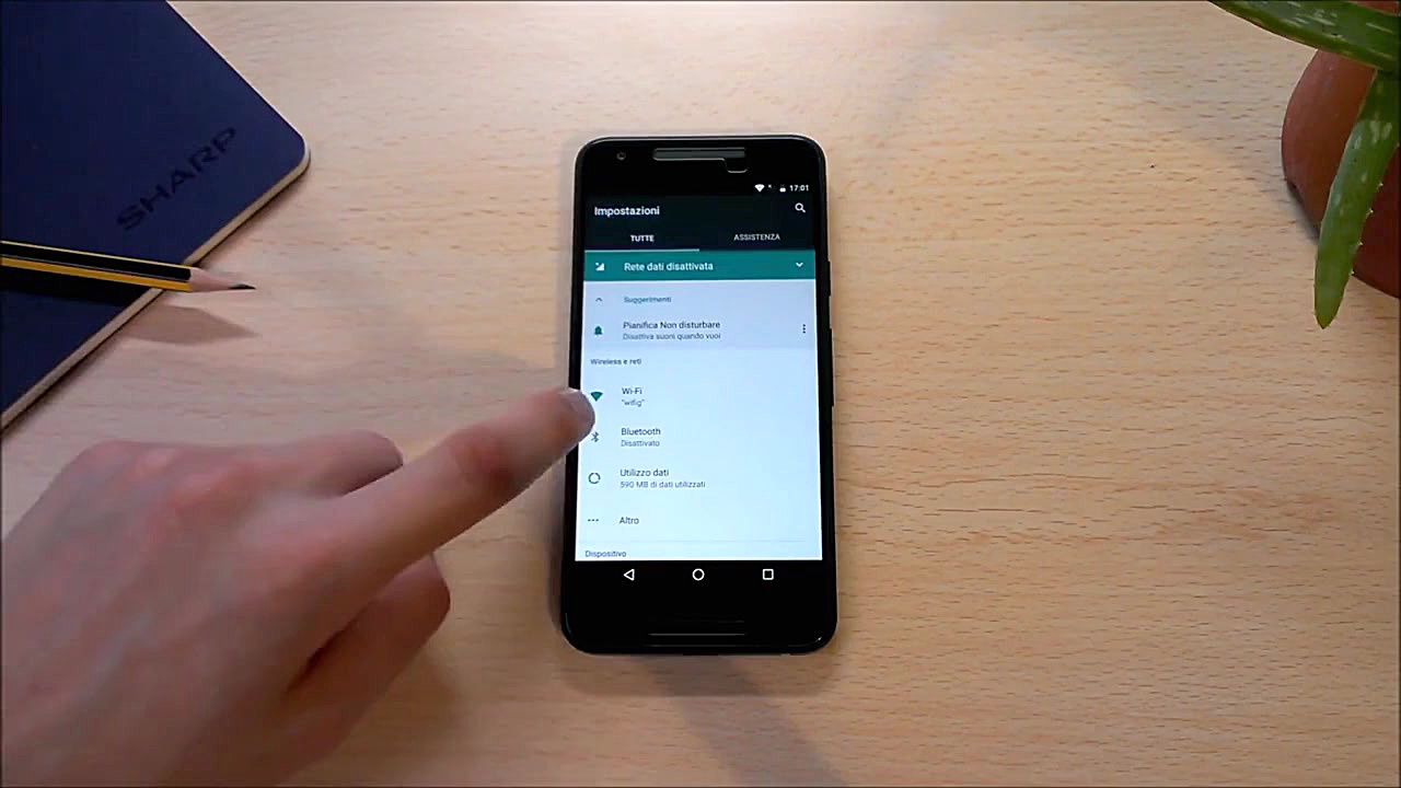 Nexus 5x Android Nougat 7.1