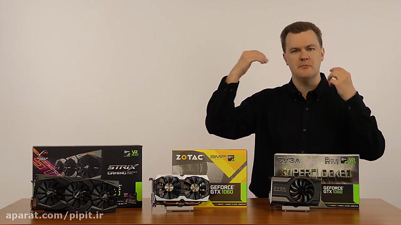 کارت گرافیک GTX 1060 را با کدا...