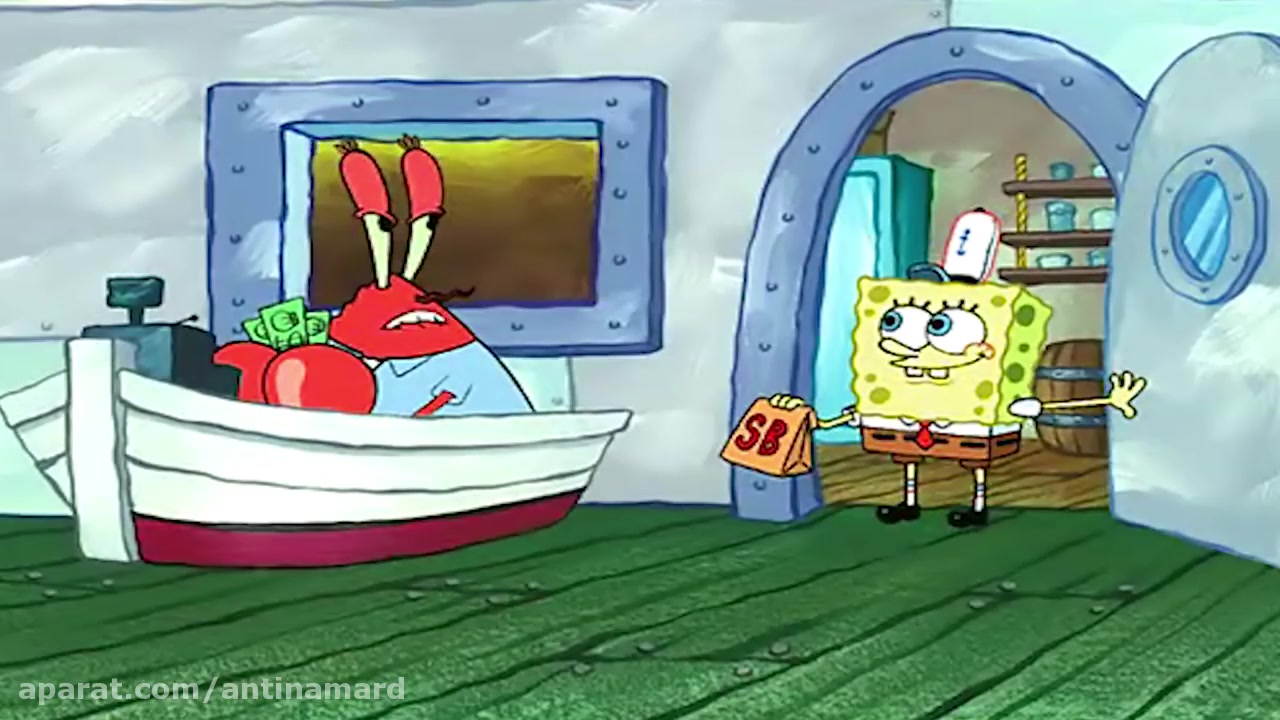 باب اسفنجی خونخوار.بخش2!