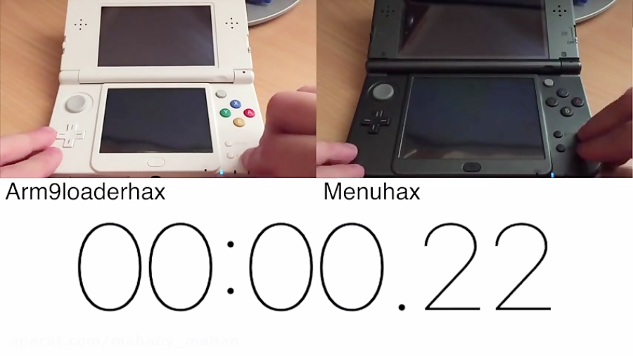 3DS CFW Coldboot- Arm9loaderhax vs. Menuhax - YouTube