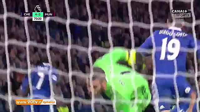 گل چهارم چلسی به من یونایتد (ک...