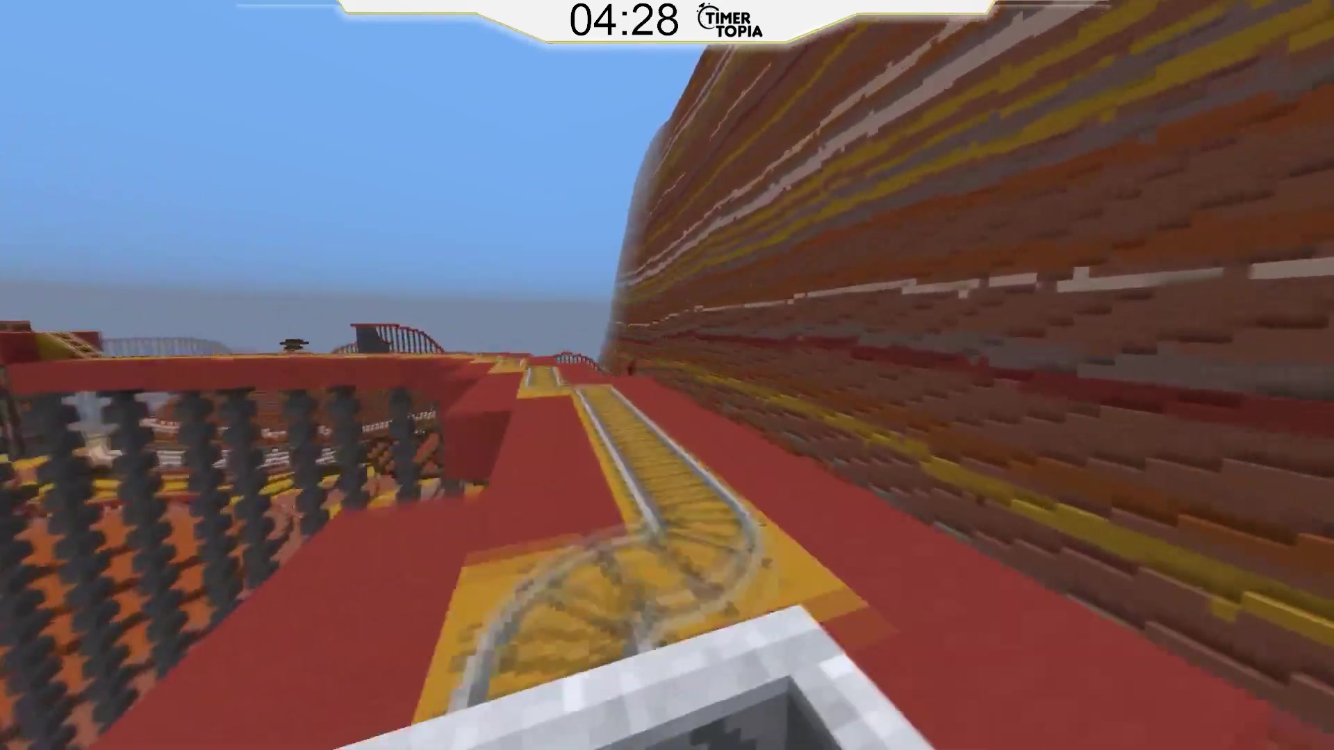 Five Minute Countdown Timer Roller Coaster Mindcraft