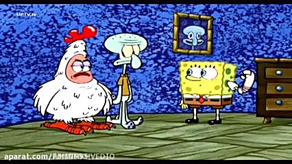 باب اسفنجی شلوار مکعبی بسیار ط...