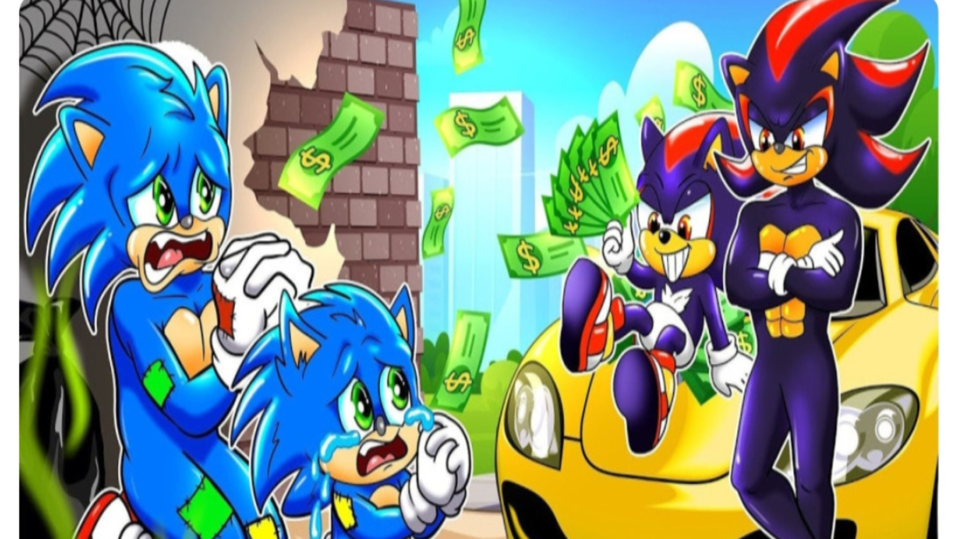 سونیک زندگی متفاوت چاش فقیر و...