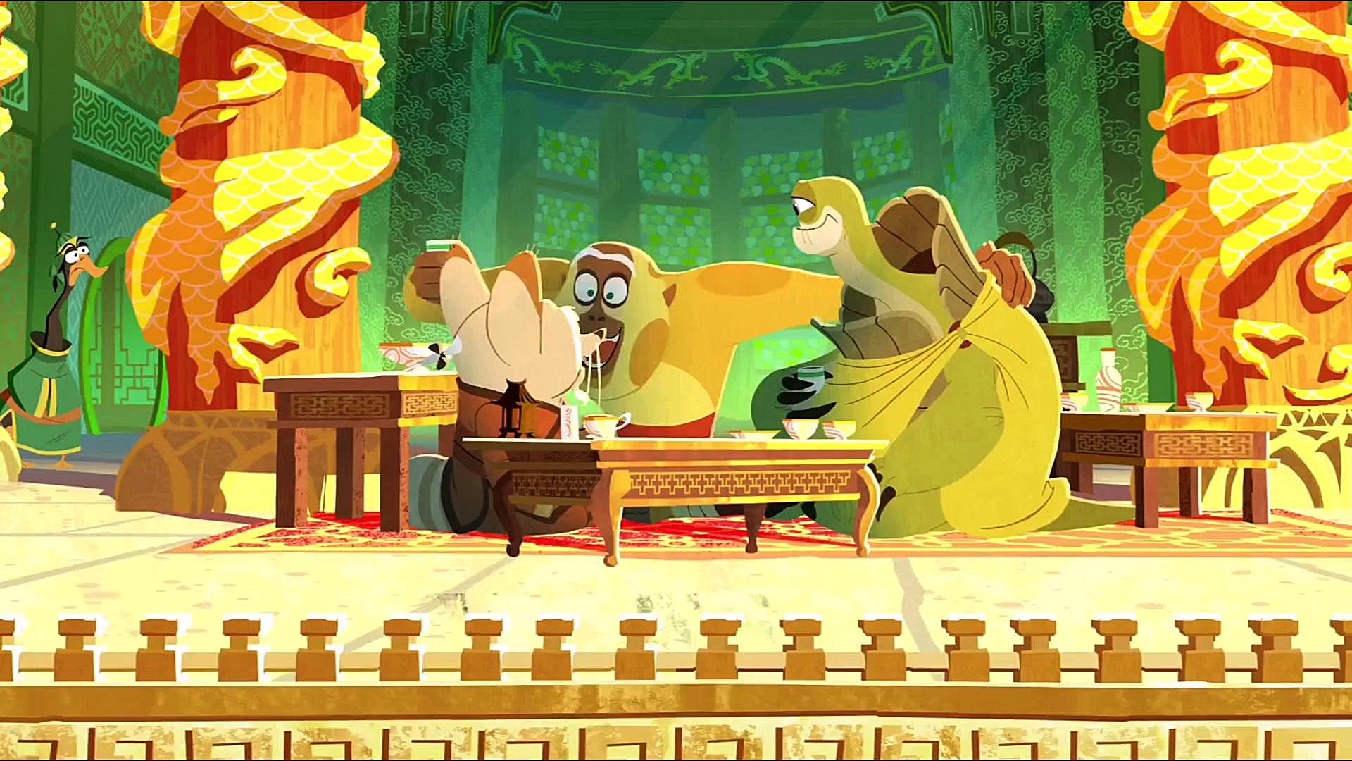 انیمیشن پاندای کنفو کار طنز