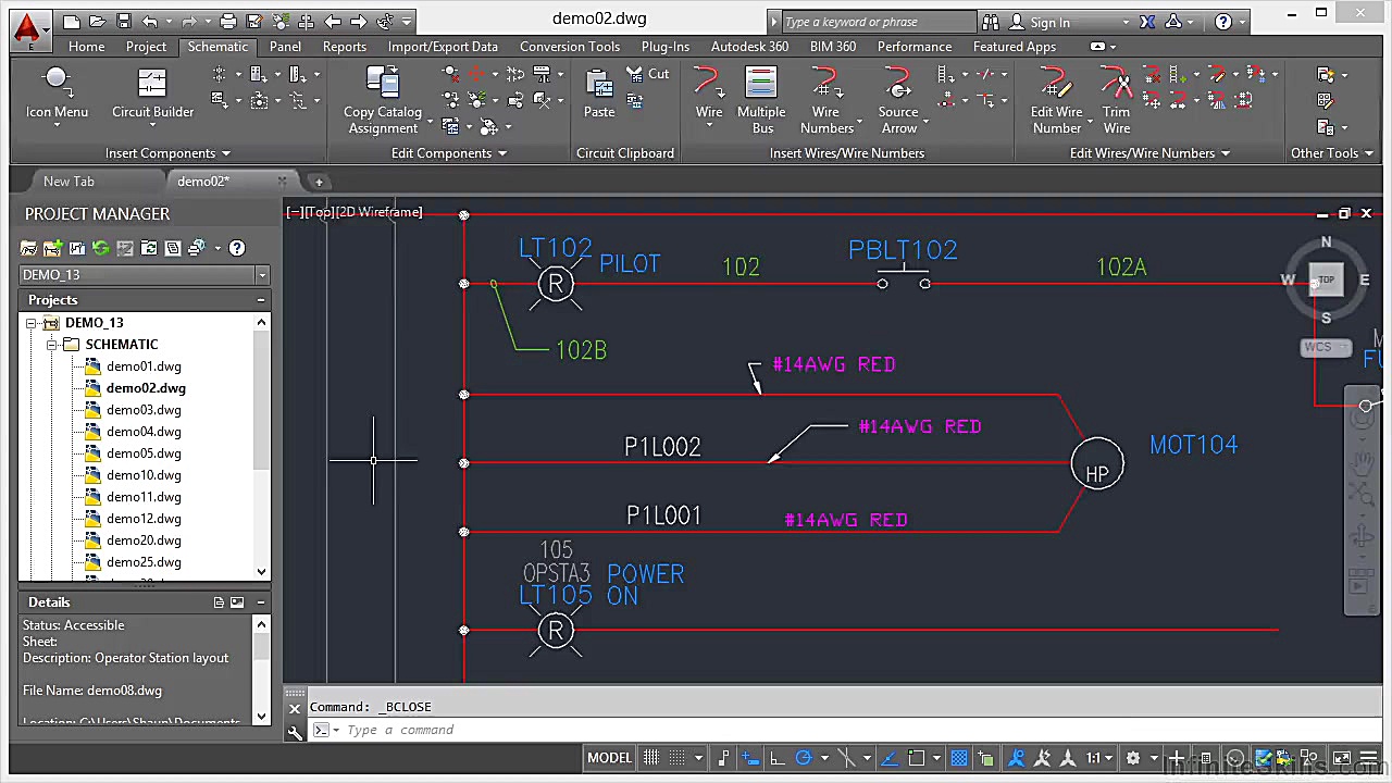 132  آموزش اتوکد الکتریکال 201...