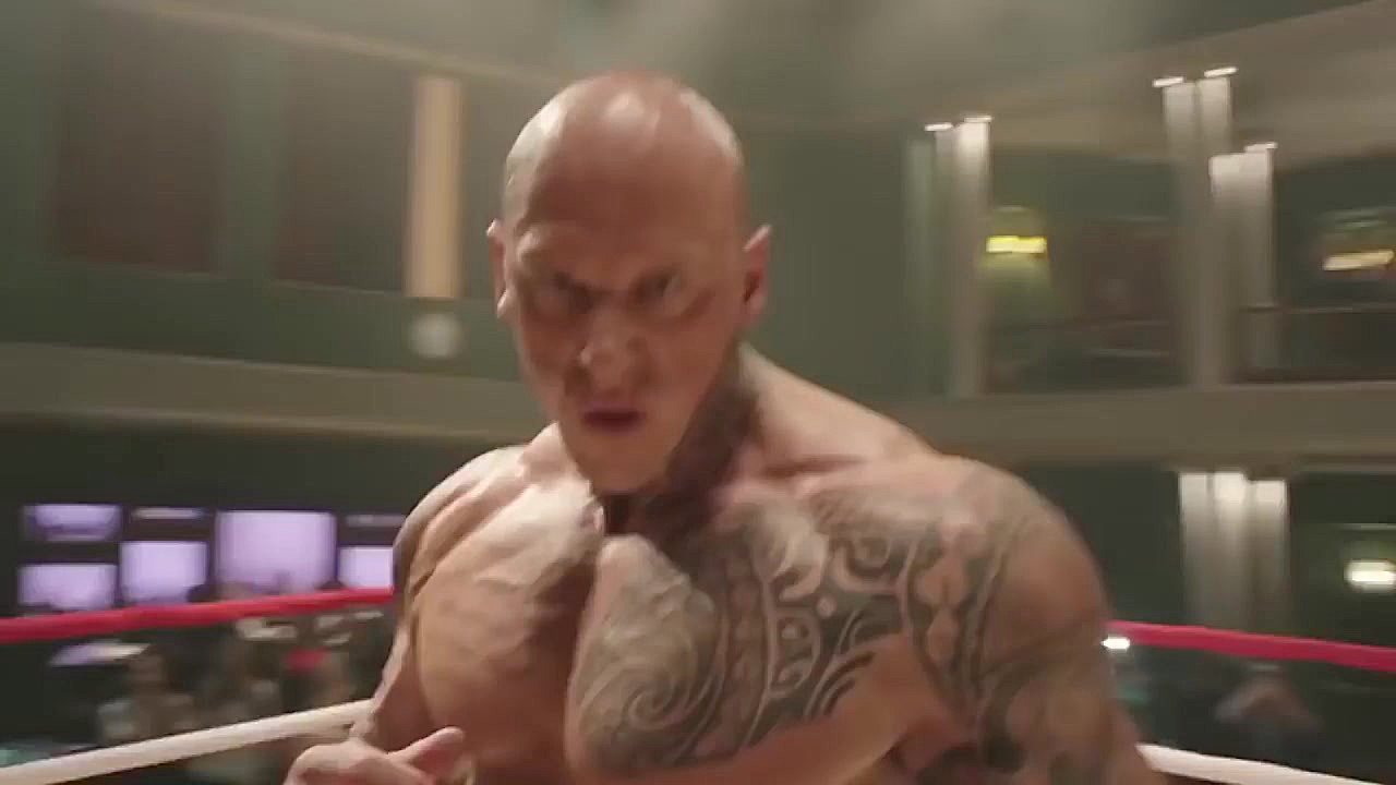 قسمتی از مبارزه اسکات ادکینز ب...