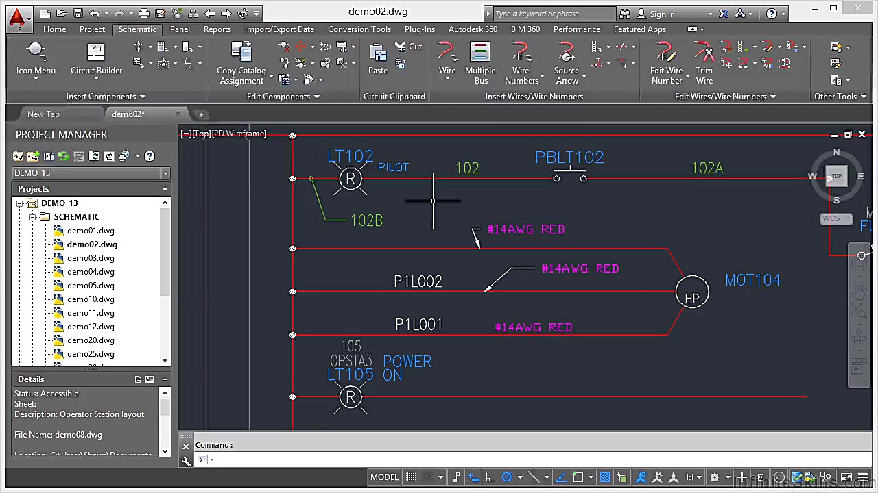 133  آموزش اتوکد الکتریکال 201...