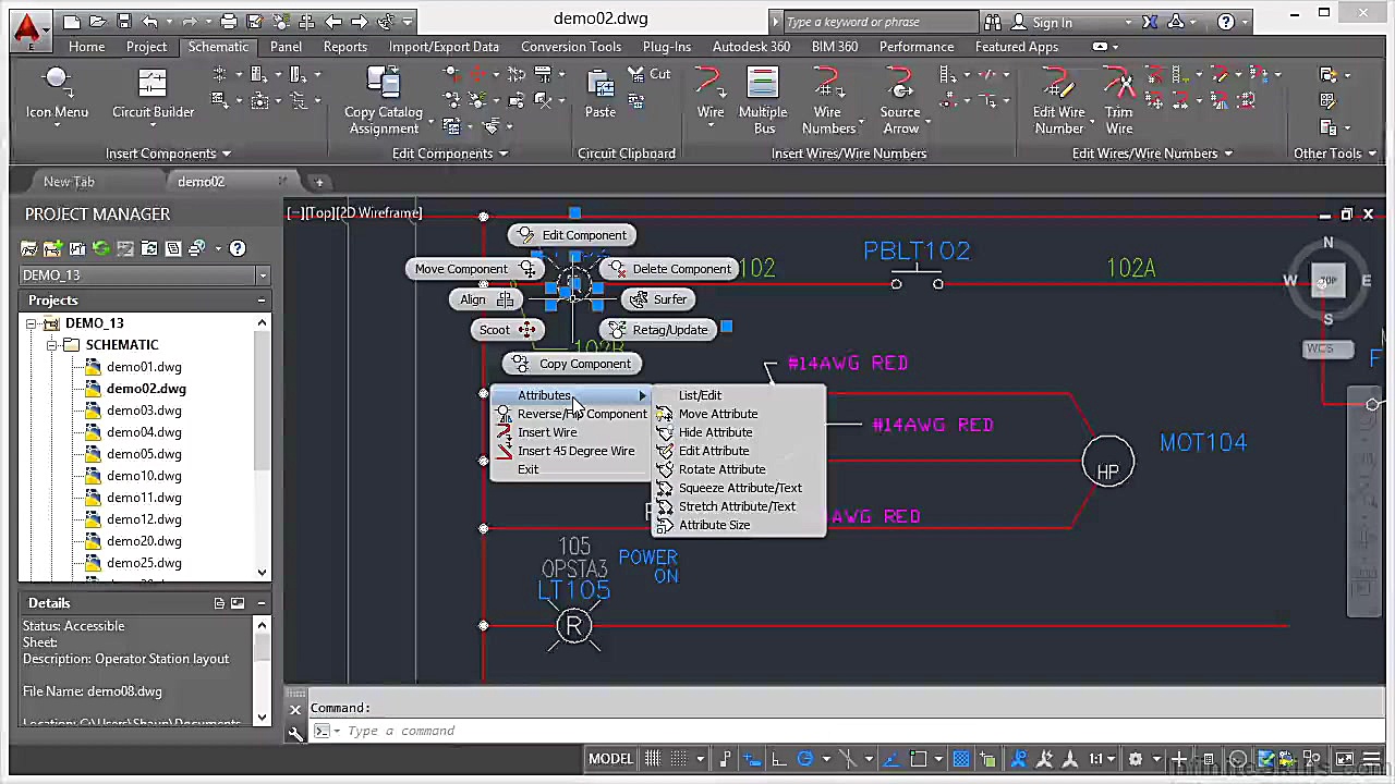 138  آموزش اتوکد الکتریکال 201...