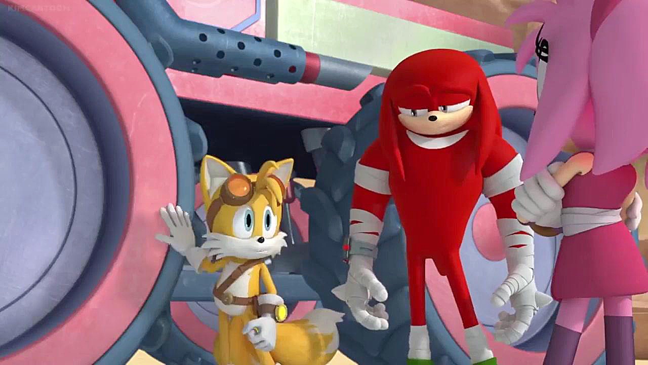 سونیک بوم دوبله فارسی سه مرد و...