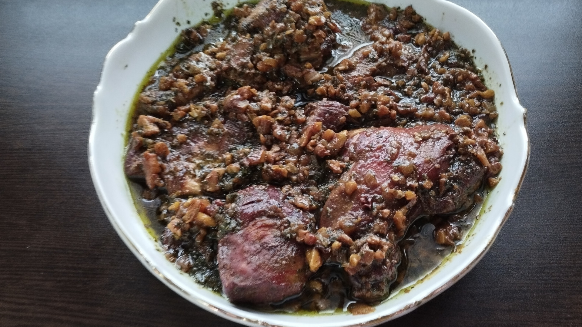 مراحل تهیه خورش مرغ ترش ساده