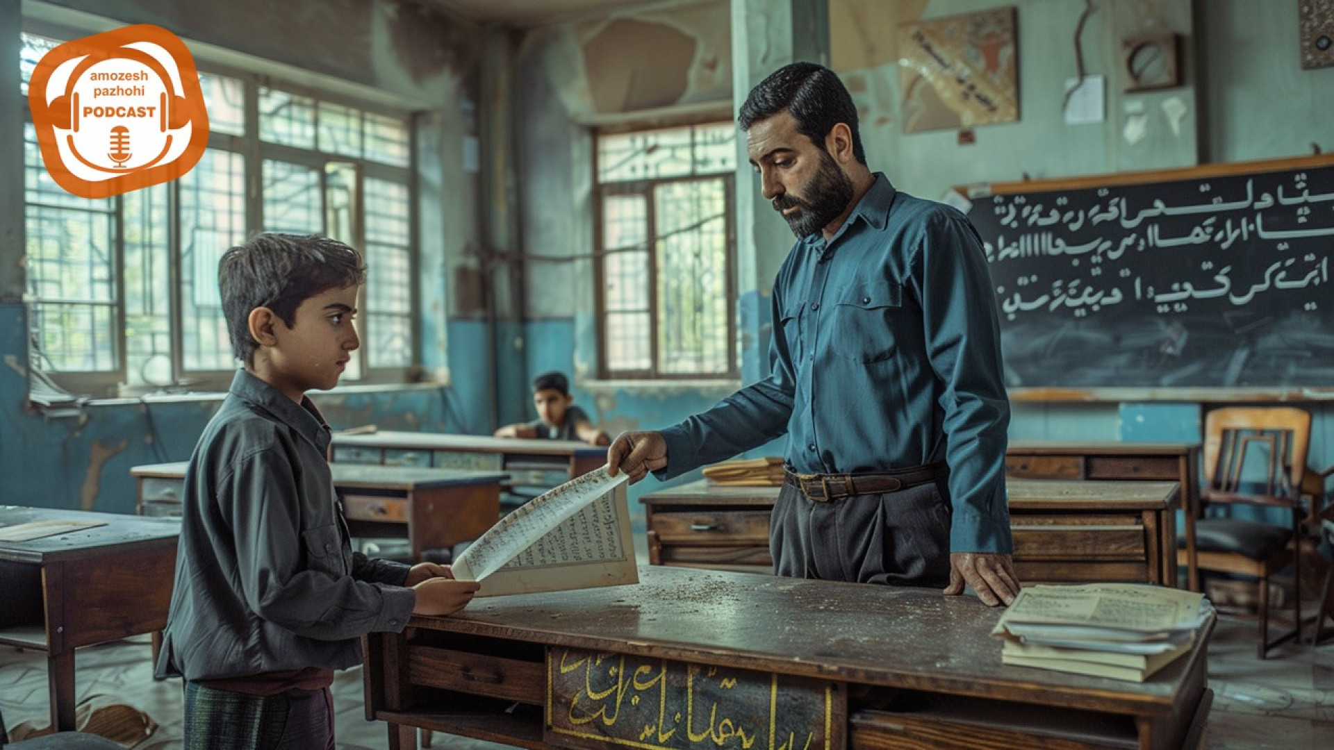 نامه نگهداشتن دانش‌آموزان در م...