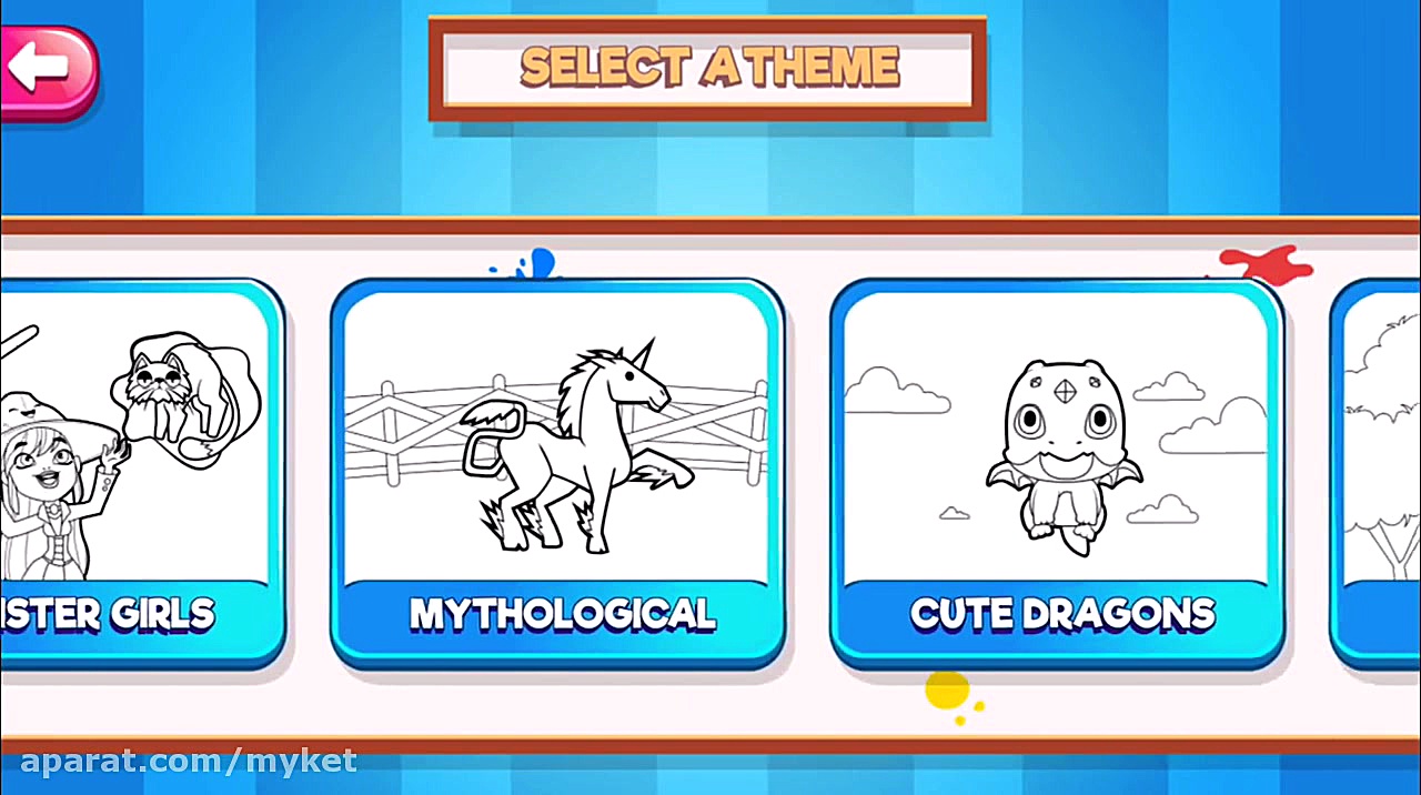 My Coloring Book Kids  Game fo...