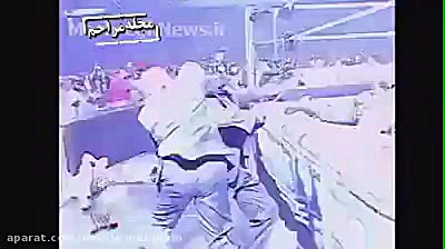 دعوای وحشیانه ترامپ در کشتی کج