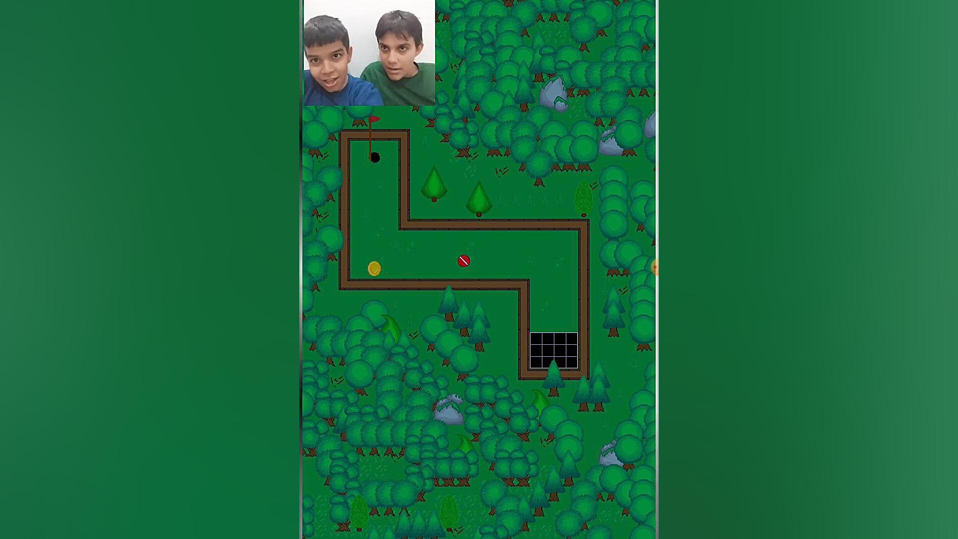 آمدیم با امیر ری اکشن گلف بازی...