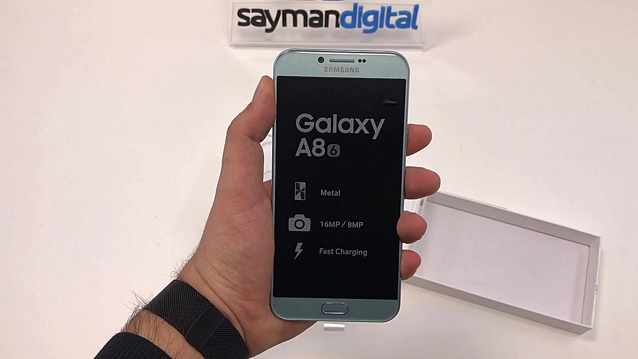 آنباکس Galaxy A8 2016