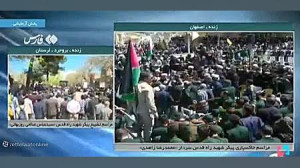 پیکر شهید القدس زاهدی در زادگا...