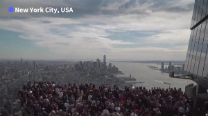 مردم نیویورک خورشیدگرفتی را ای...