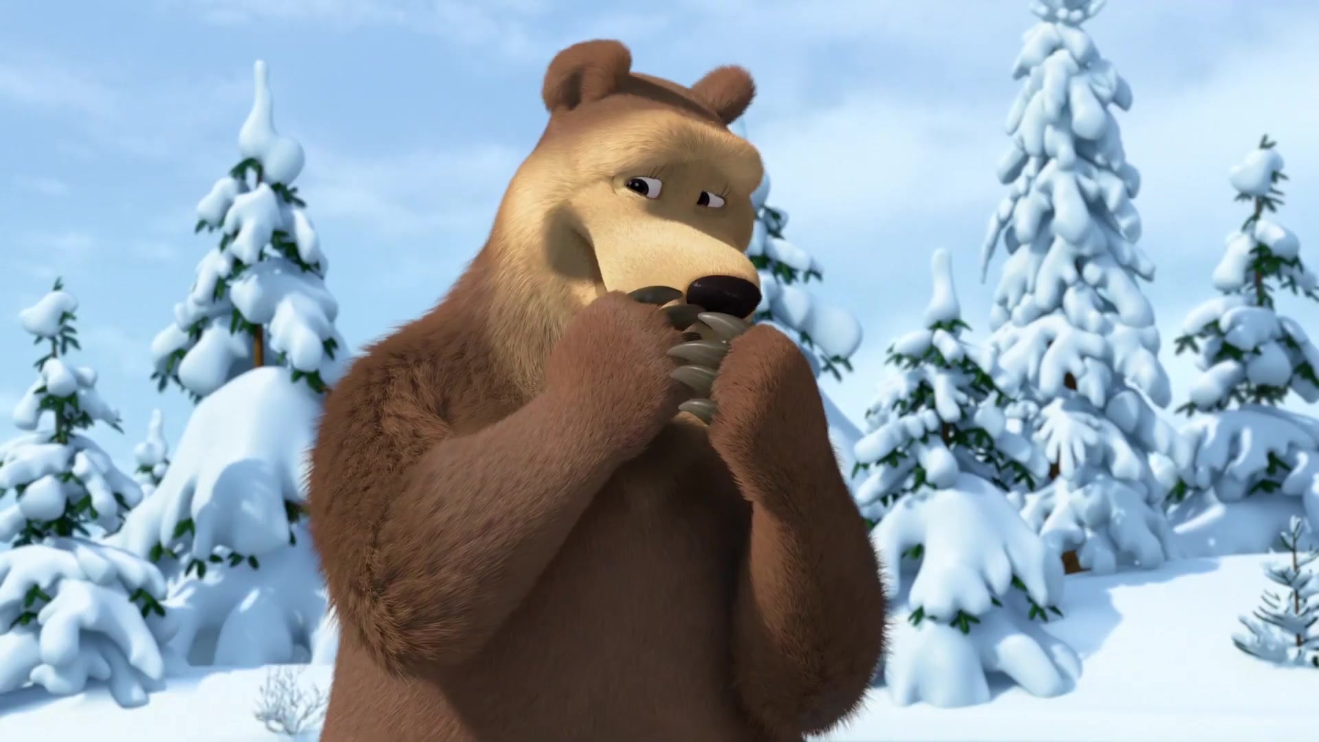 چالش جدیدماشا و میشا  برنامه ک...