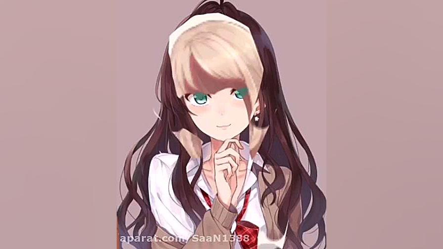 ادیت عکس دختر انیمه‌ای ادیت فت...