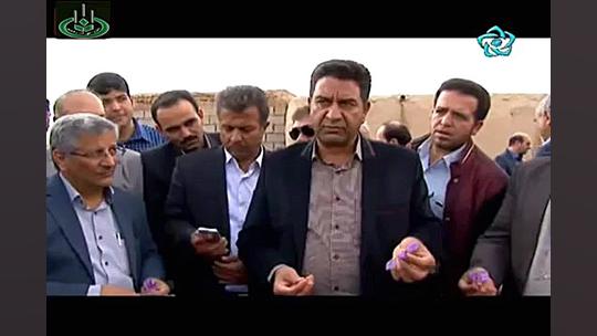 جشنواره زعفران شهر دهق نجف آبا...