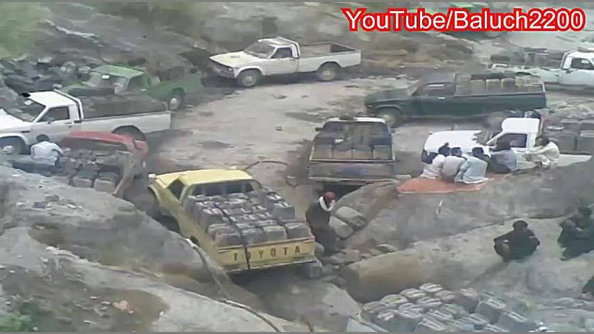 سوخت کشی در بلوچستان عکس فیلم...