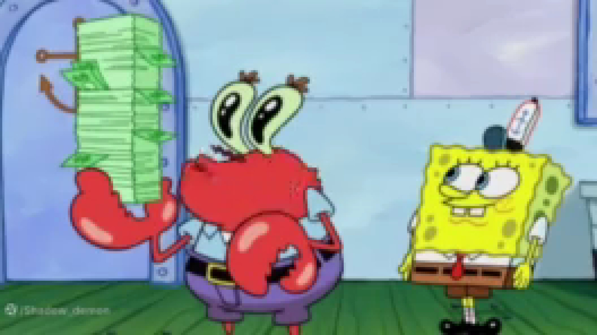 باب اسفنجی شلوار مکعبی طنز خند...