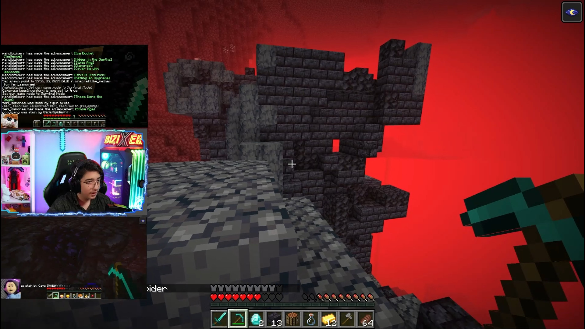 ماینکرفت چالشی اما گورستان اور...