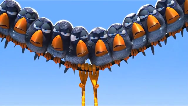 گنجشک های بد اخلاق...