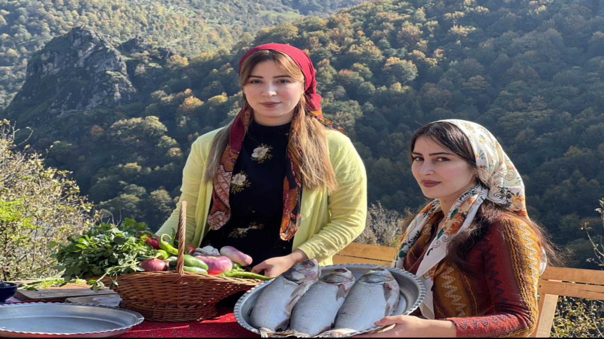 اشپزی در روستا