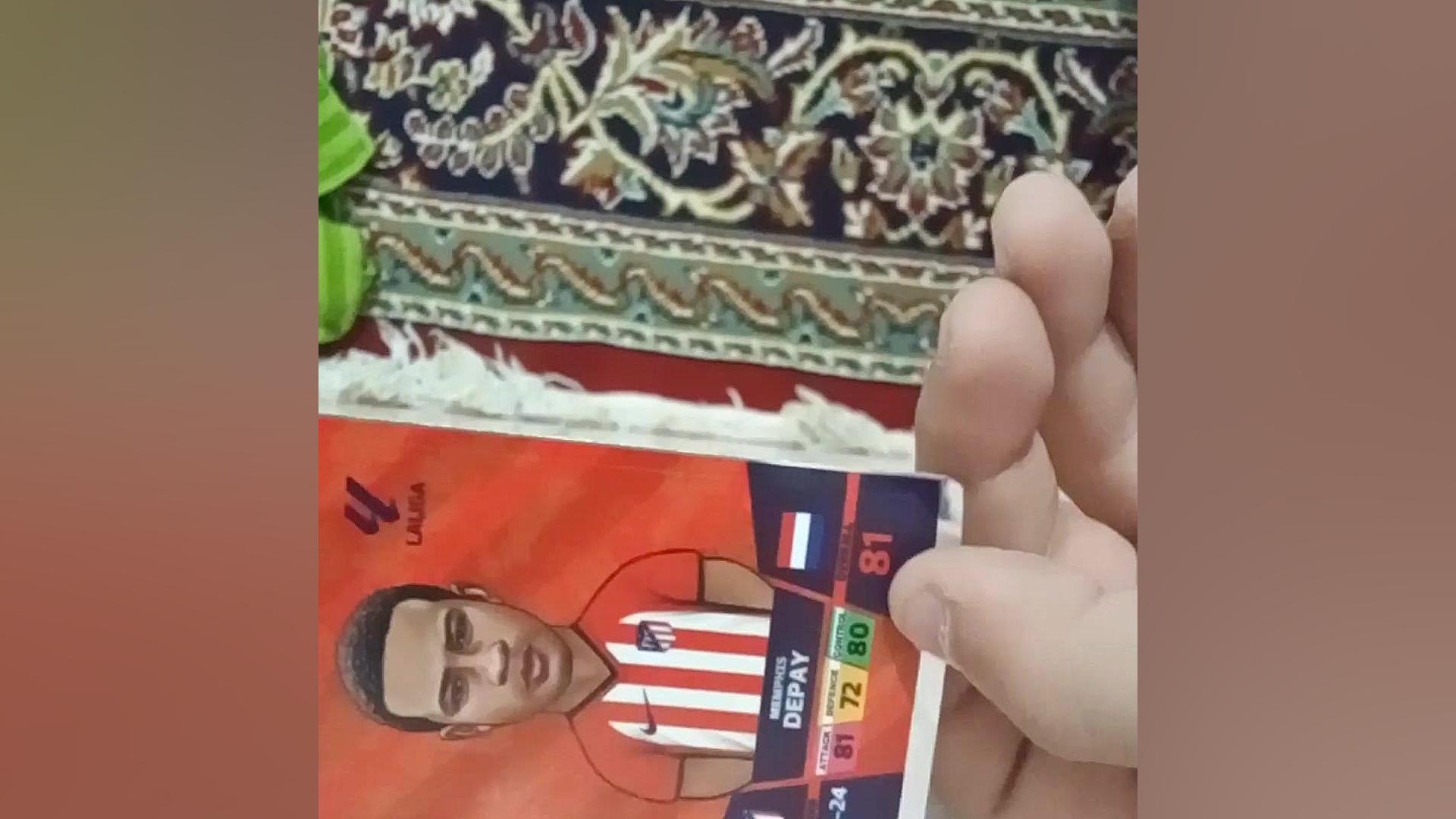 انباکس کارت فوتبالی کیمدی ۲۰۲۴...