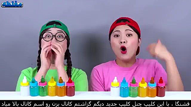 چالش غذا های جالب و خوشمزه