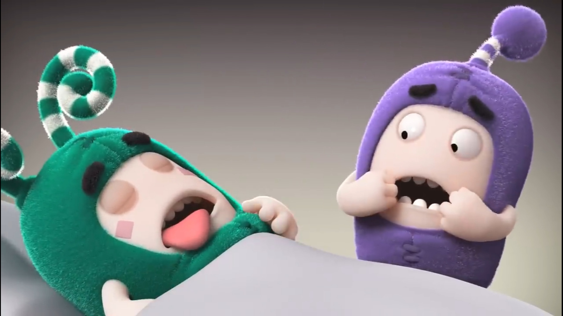 کارتون اودبودز داستان خروپف