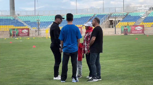 مهمان ویژه تمرین امروز پرسپولی...
