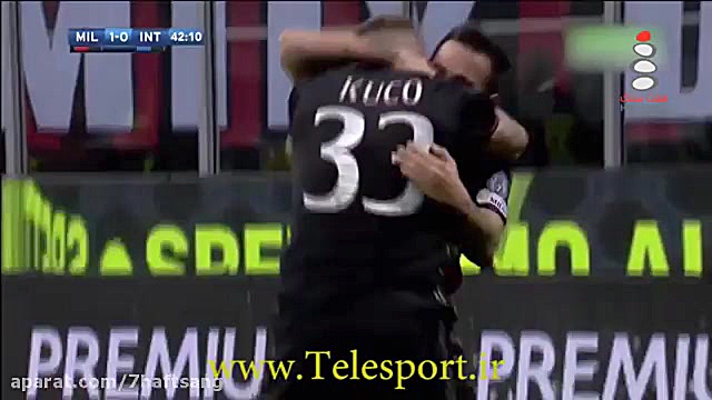 تساوی در دربی میلان؛ میلان 2...