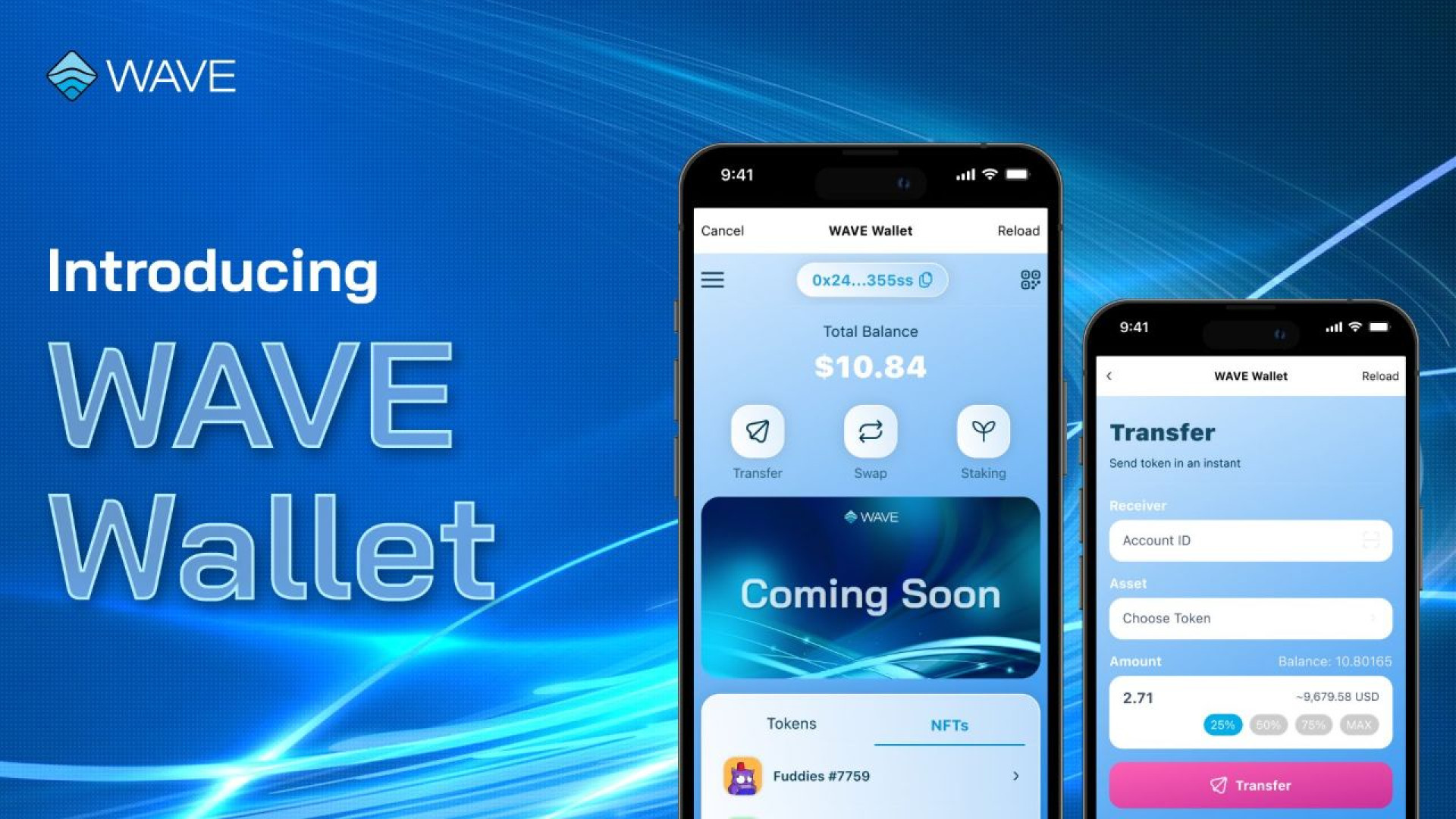 پروژه جدید و قدرتمند WAVE WALLET مورد حمایت بایننس و شبکه سویی