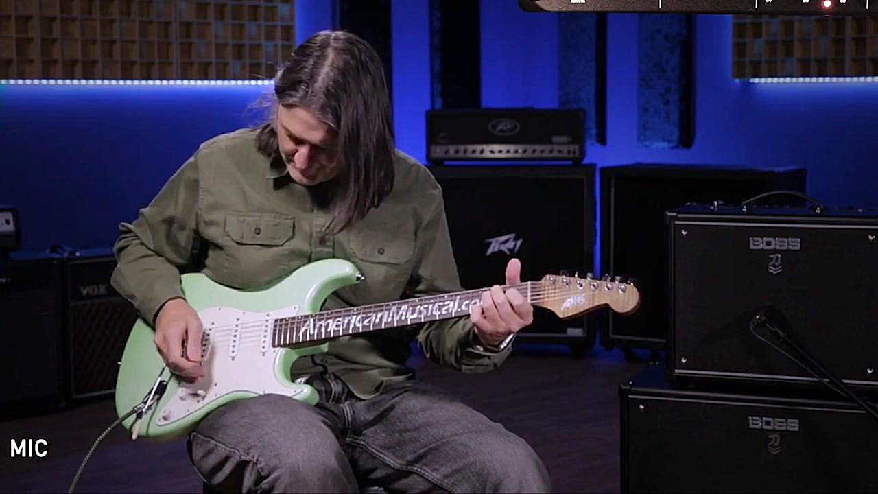 تست آمپلی فایر گیتار الکتریک ب...