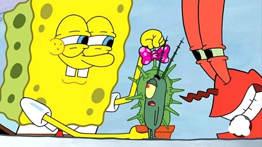 باب اسفنجی &yen;&pound;( بامزه...