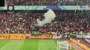 ترکیدن نارنجک بین تماشاگران پر...