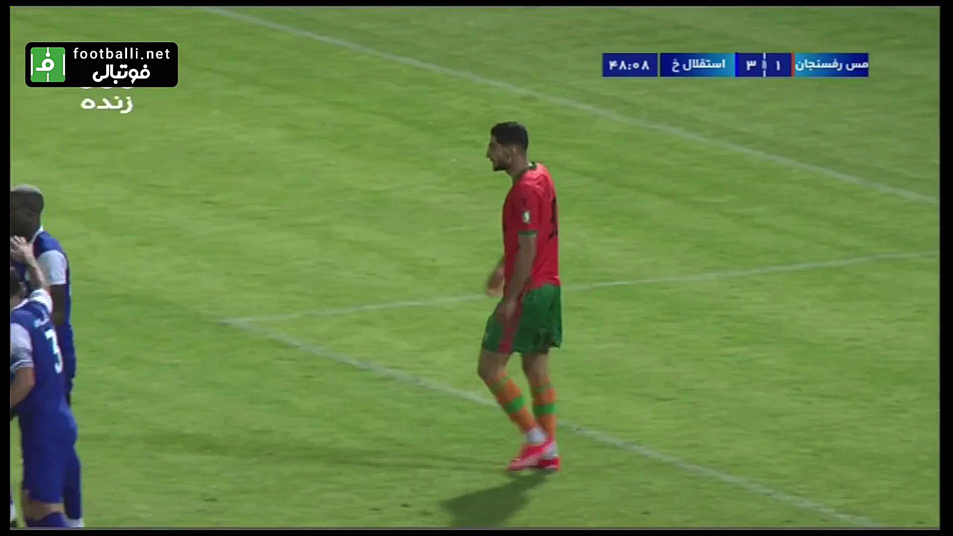 خلاصه بازی مس رفسنجان 2-3 استقلال خوزستان (سه شنبه، 8 خرداد 1403)