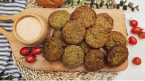 طرز تهیه فلافل نخود فرنگی ترد...
