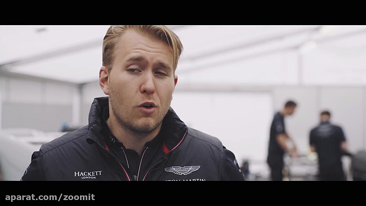 استون مارتین در پیست لمانز به...